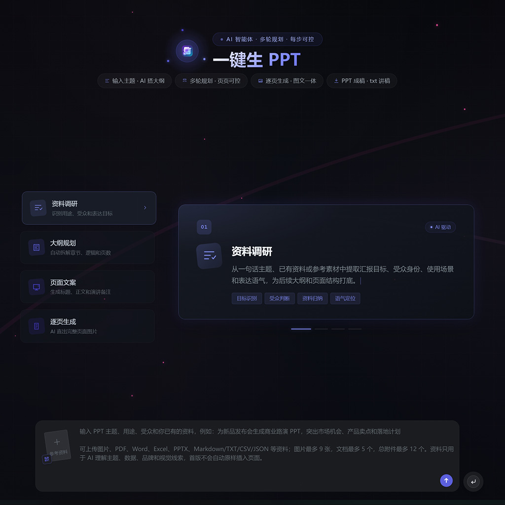 菁选灵创AI生成PPT视觉素材